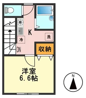 東京都葛飾区東金町5【アパート】の間取り