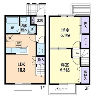 FOLIAR Aの間取り