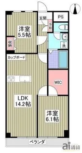 埼玉県朝霞市溝沼5【マンション】の間取り