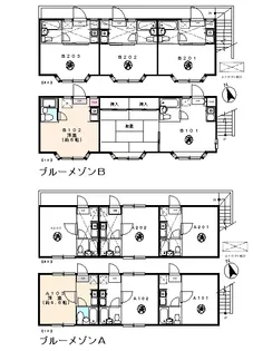 ブルーメゾン【1階】の間取り