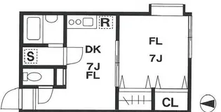 TK桜新町3【1階】の間取り
