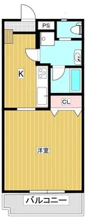 メープルコートI【2階】の間取り