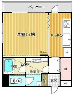 蔵屋マンション第三【2階】の間取り
