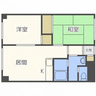 北海道札幌市西区山の手五条1【マンション】の間取り