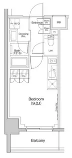 ザ・パークハビオ東長崎【4階】の間取り