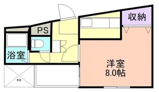 ベルド・ミール・サダ【3階】の間取り