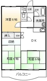 レガシー栄【3階】の間取り