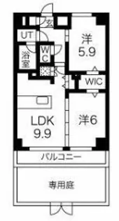 エルフォルテ東日暮里【1階】の間取り