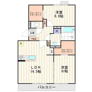 Regulus【1階】の間取り