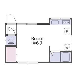 サラン高円寺【1階】の間取り