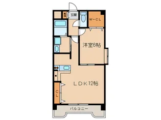 グラン・シャリオ【6階】の間取り