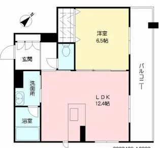 リベルテ薬院【3階】の間取り