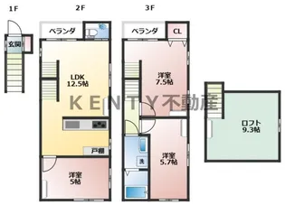 テレーズ池上の間取り