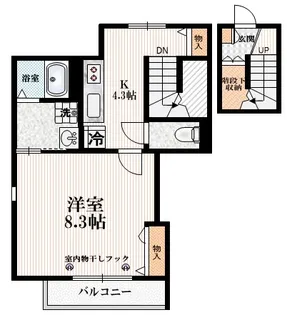 プレジオ学芸大学【2階】の間取り