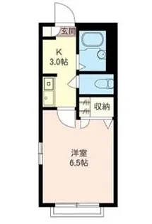 コート・ティアラ【1階】の間取り