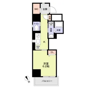 Felice Prendre【4階】の間取り