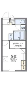 レオパレス今泉【1階】の間取り