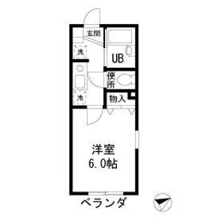 テスタ東小松川【2階】の間取り