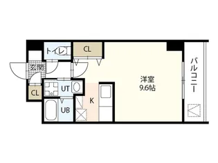 ウイング21中山下II【4階】の間取り