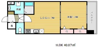 カサアレグリア【7階】の間取り