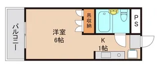 ベルハウス原木【1階】の間取り
