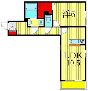 ホープヒル【2階】の間取り