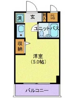 ロイヤルハイム高円寺【3階】の間取り