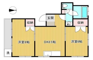 シャトレ自由が丘【3階】の間取り