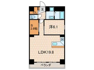 サンテラス西宮【2階】の間取り
