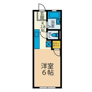 グリーンハウス平沢【1階】の間取り