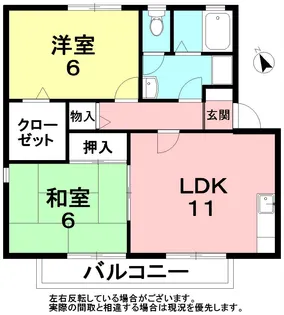 スプランドールA【2階】の間取り