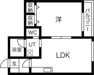 センターヴィレッジ【2階】の間取り
