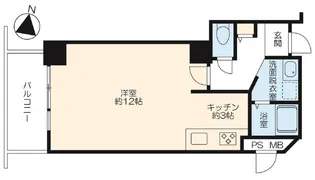 船堀駅前トキタワー【21階】の間取り