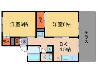 アーバン・ナカザワA棟【1階】の間取り