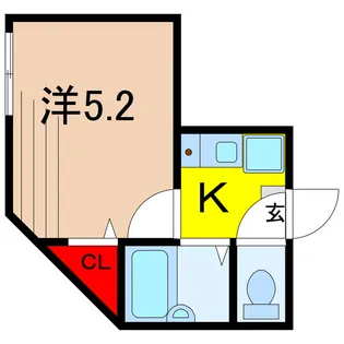 エスト綾瀬【1階】の間取り