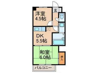 フェイス神戸の間取り