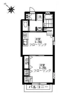 ストーリア巣鴨【3階】の間取り