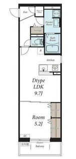 ヴィラ新小岩【2階】の間取り