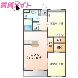 アラ・モード【1階】の間取り