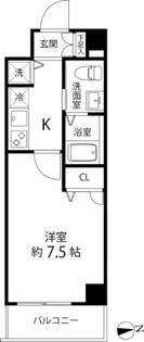 蓮根レジデンス【2階】の間取り
