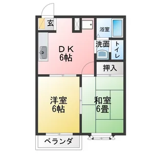 メゾン・エスポワール【2階】の間取り