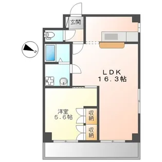 イーストエルズ【2階】の間取り