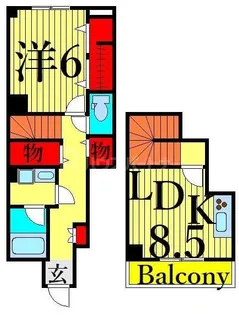 ホヌオハマの間取り