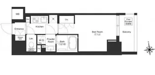 コンフォリア秋葉原ノース【5階】の間取り