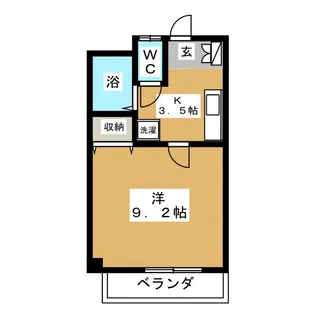 SWEETY YOU【1階】の間取り