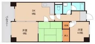 アーバンパーク行徳【6階】の間取り