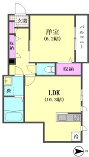 グリーンコート大森【2階】の間取り