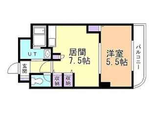 アンジェリーク・コア【5階】の間取り