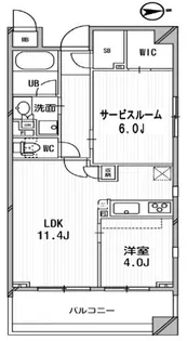 アーデン神保町【5階】の間取り