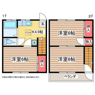 パレス28の間取り